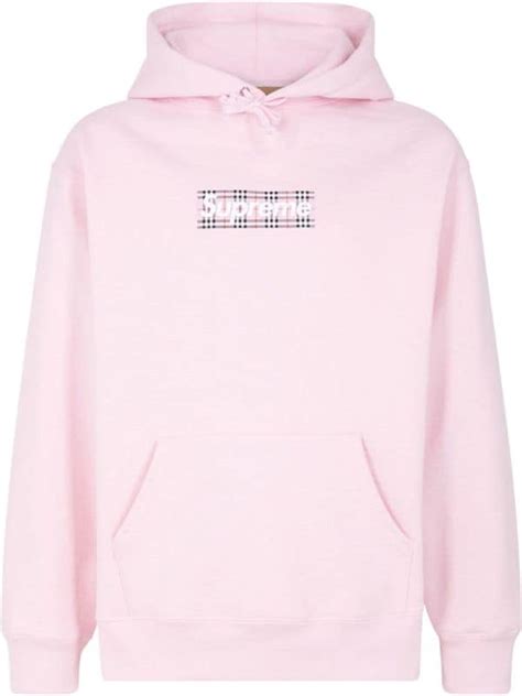 bob supreme burberry|supreme Burberry pink hoodie.